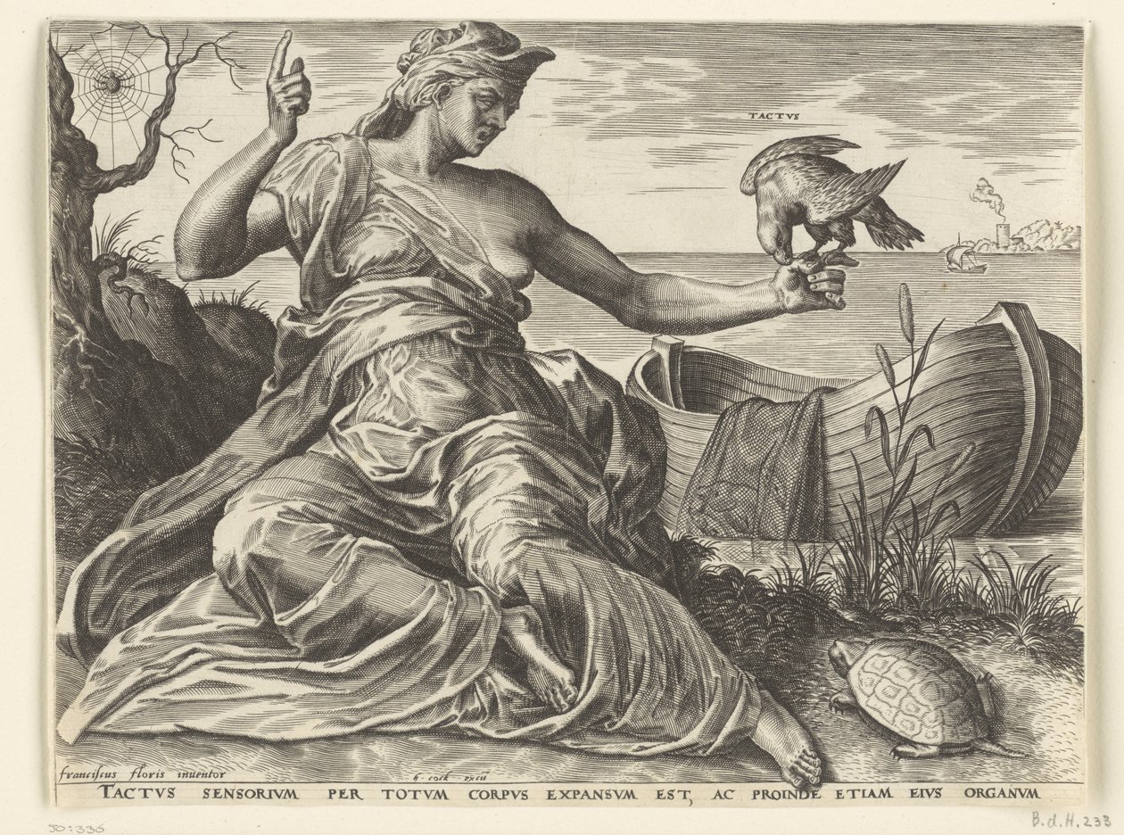 Følelsen (Tactus) The Five Senses (serietittel) av Cornelis Cort