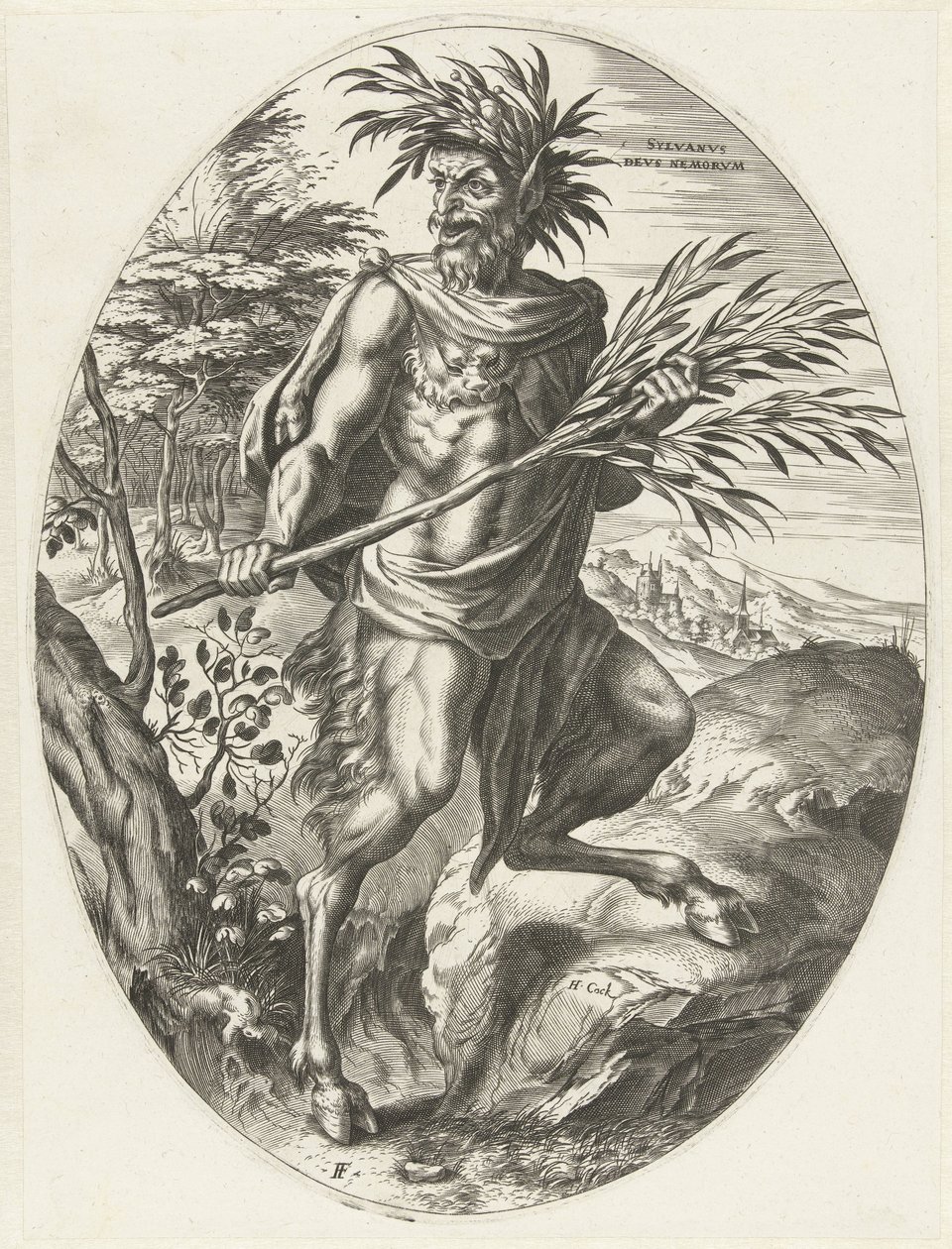 Sylvanus Gods of Agriculture (serietittel) av Cornelis Cort