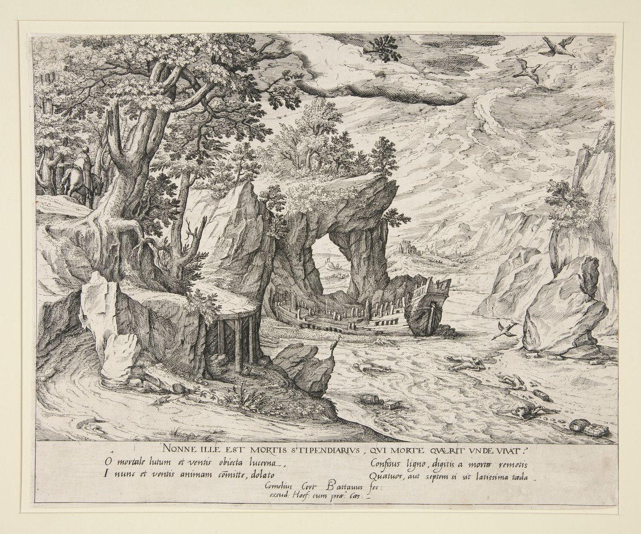 Vraket av Cornelis Cort