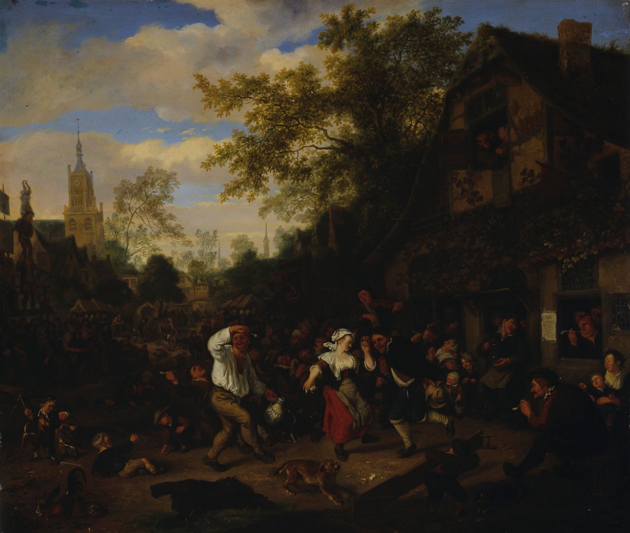Et kermes av Cornelis Dusart