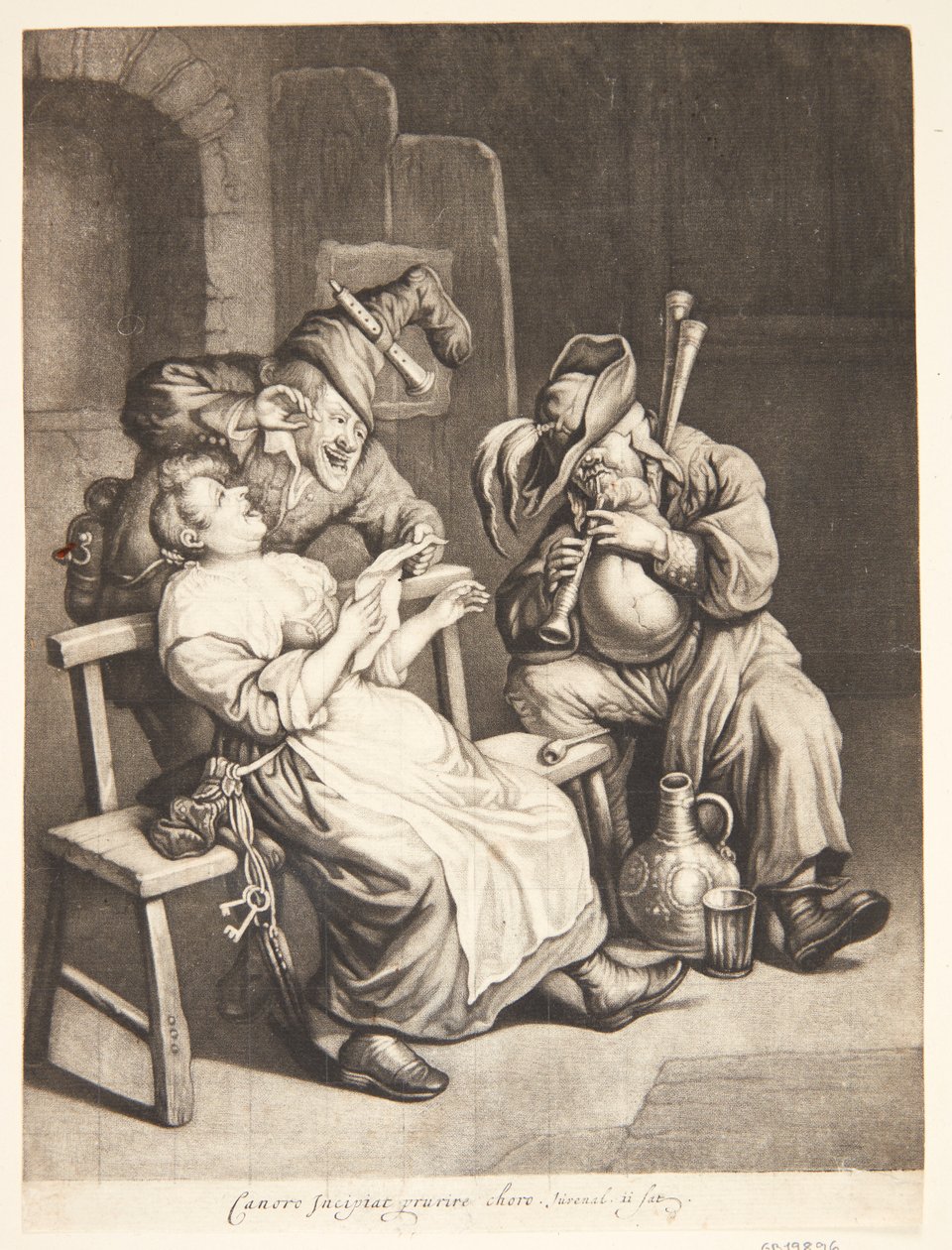 Hørselen av Cornelis Dusart