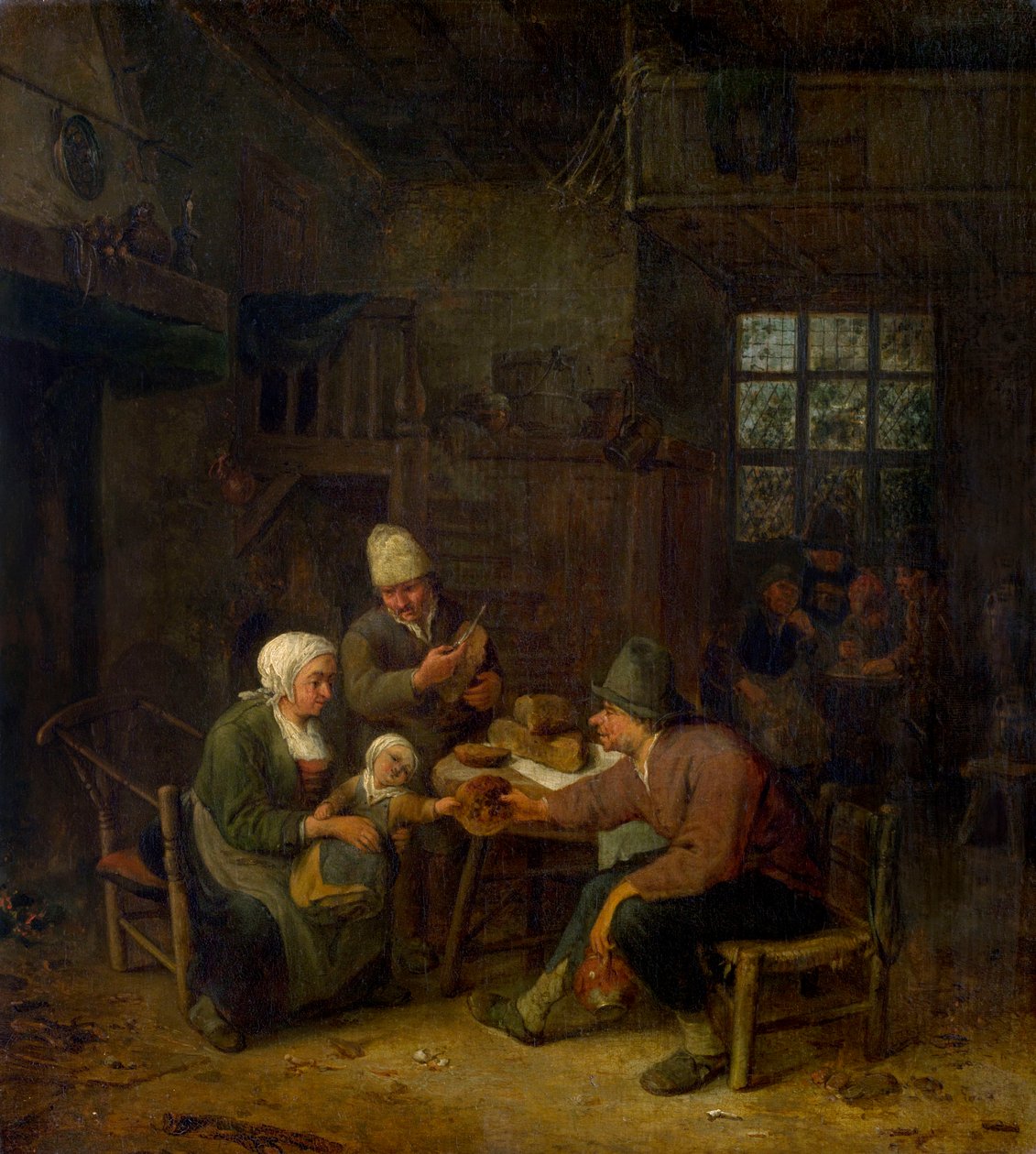 Interiør av Cornelis Dusart