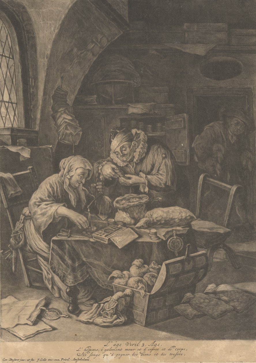 Den mandige alderen av Cornelis Dusart