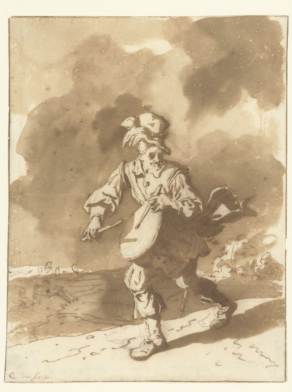 Trommeslageren Trommeslager av Cornelis Dusart