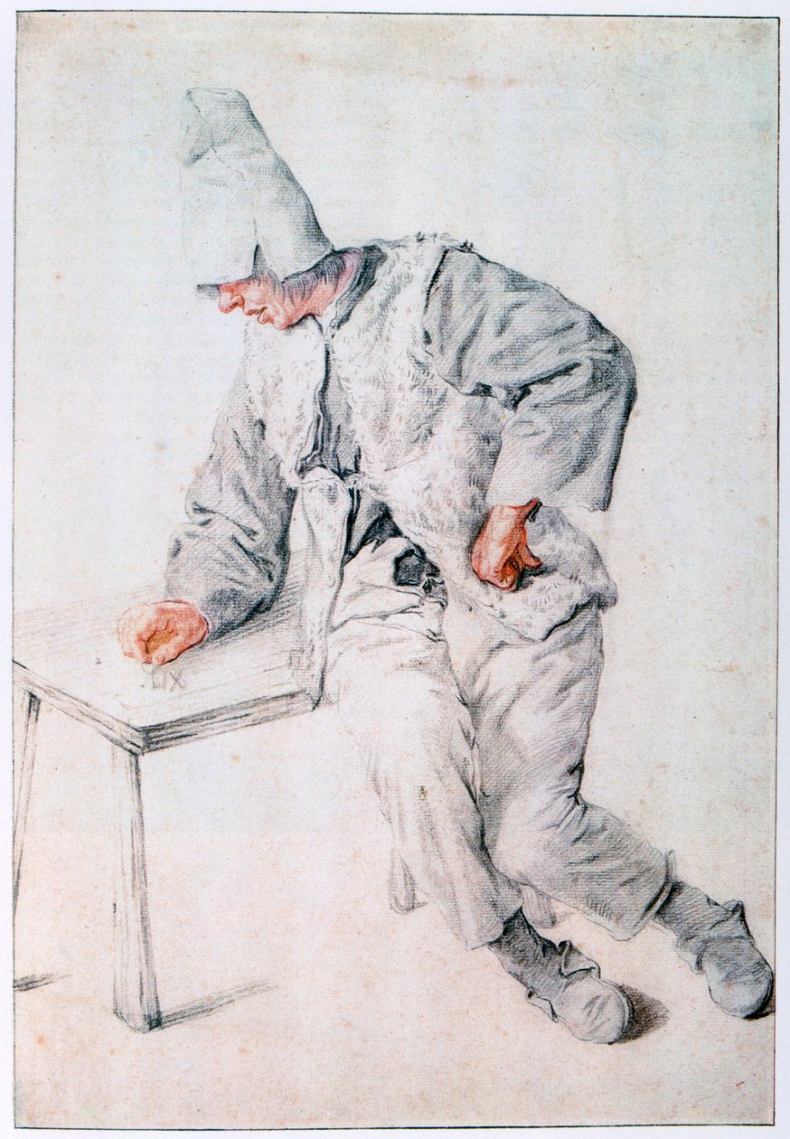 Uten tittel, c1680-1704 av Cornelis Dusart