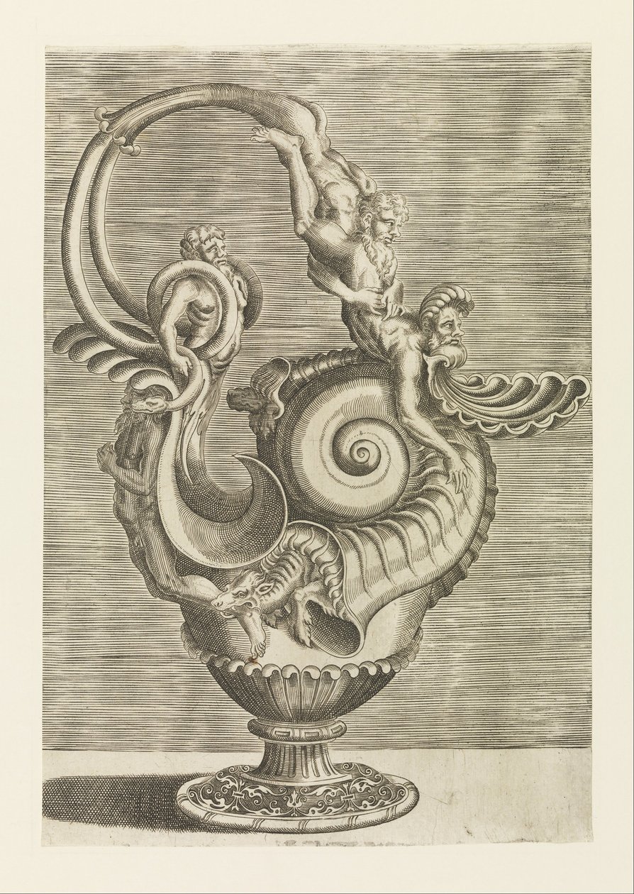 Ewer med håndtak av Cornelis Floris Ii