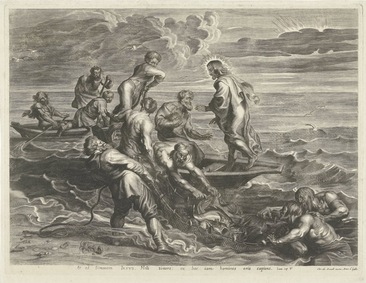 Mirakuløs fangst av Cornelis Galle (I)