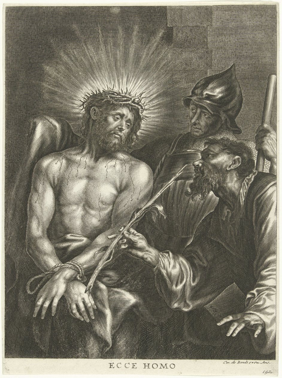 Kristus vist til folket (Ecce Homo) av Cornelis Galle (II)