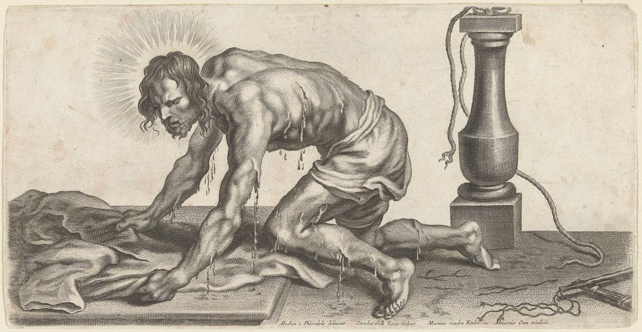 Kristus etter piskingen av Cornelis Galle (II)