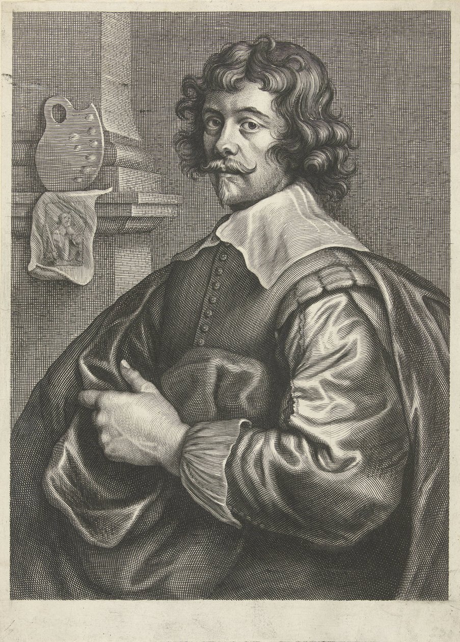 Portrett av Joannes Meyssens av Cornelis Galle (II)