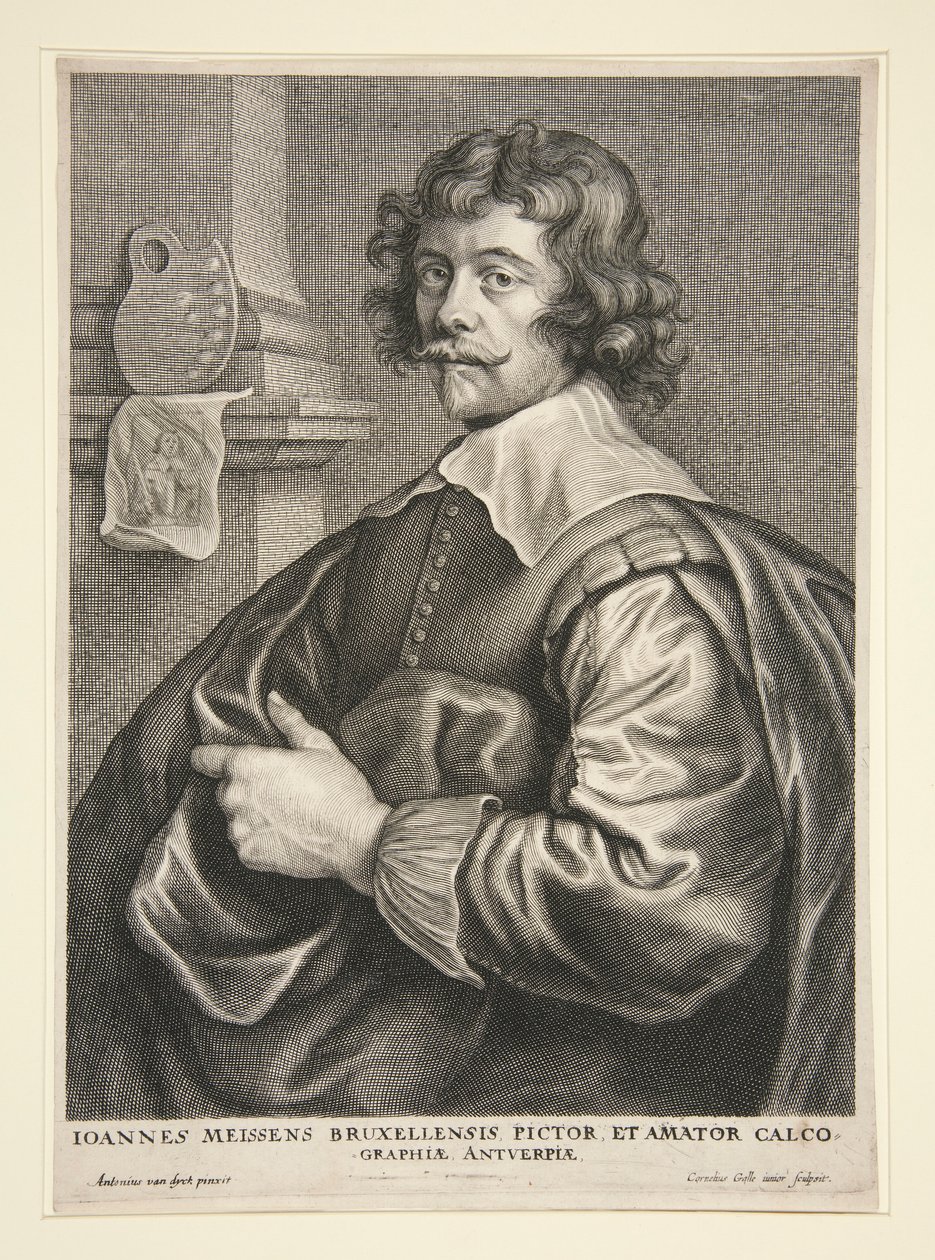 Joannes Meissens, maler og forlegger i Brussel av Cornelis Galle II