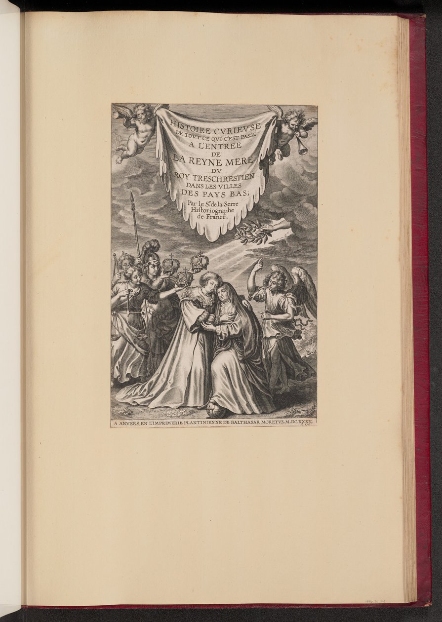 Tittelside for Histoire Cvrievse de Tovt Ce Qui C