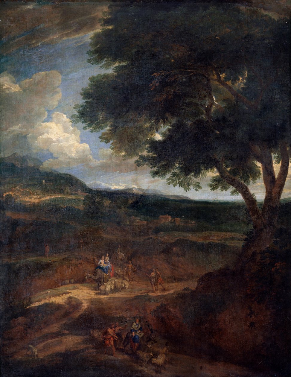 Jacobs Return, 1600- eller begynnelsen av 1700-tallet av Cornelis Huysmans