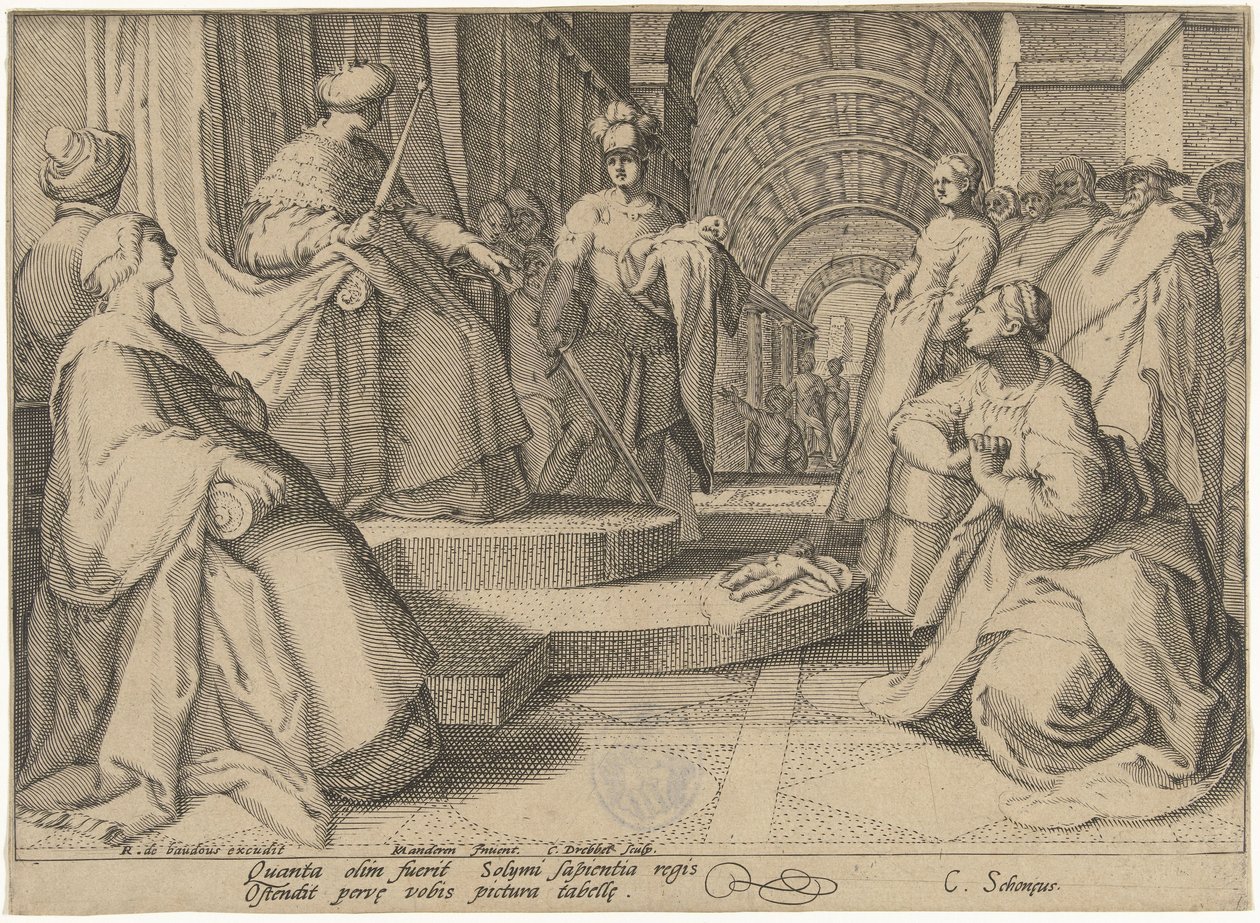 Salomos dom av Cornelis Jacobsz. Drebbel