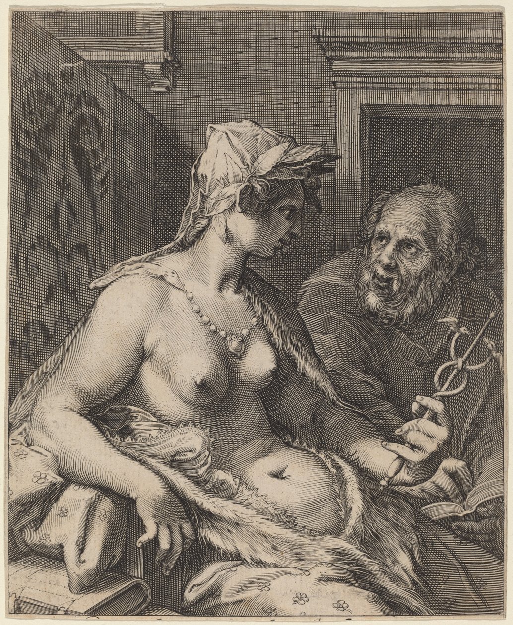 Poesi av Cornelis Jacobsz Drebbel, after Hendrik Goltzius