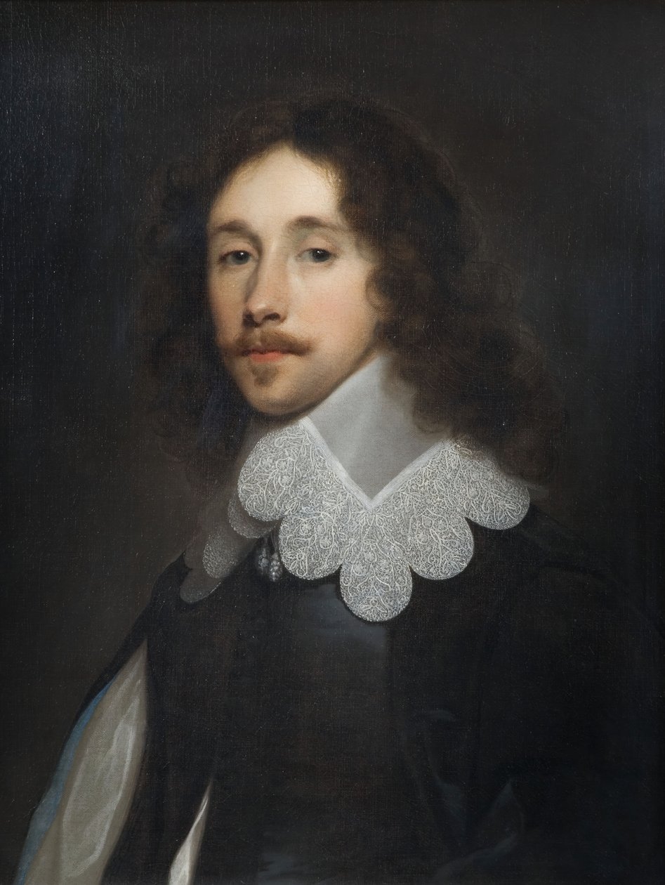 Portrett av Lucius 2. Viscount Falkland 1610-43, 1640. av Cornelis Janssens van Ceulen