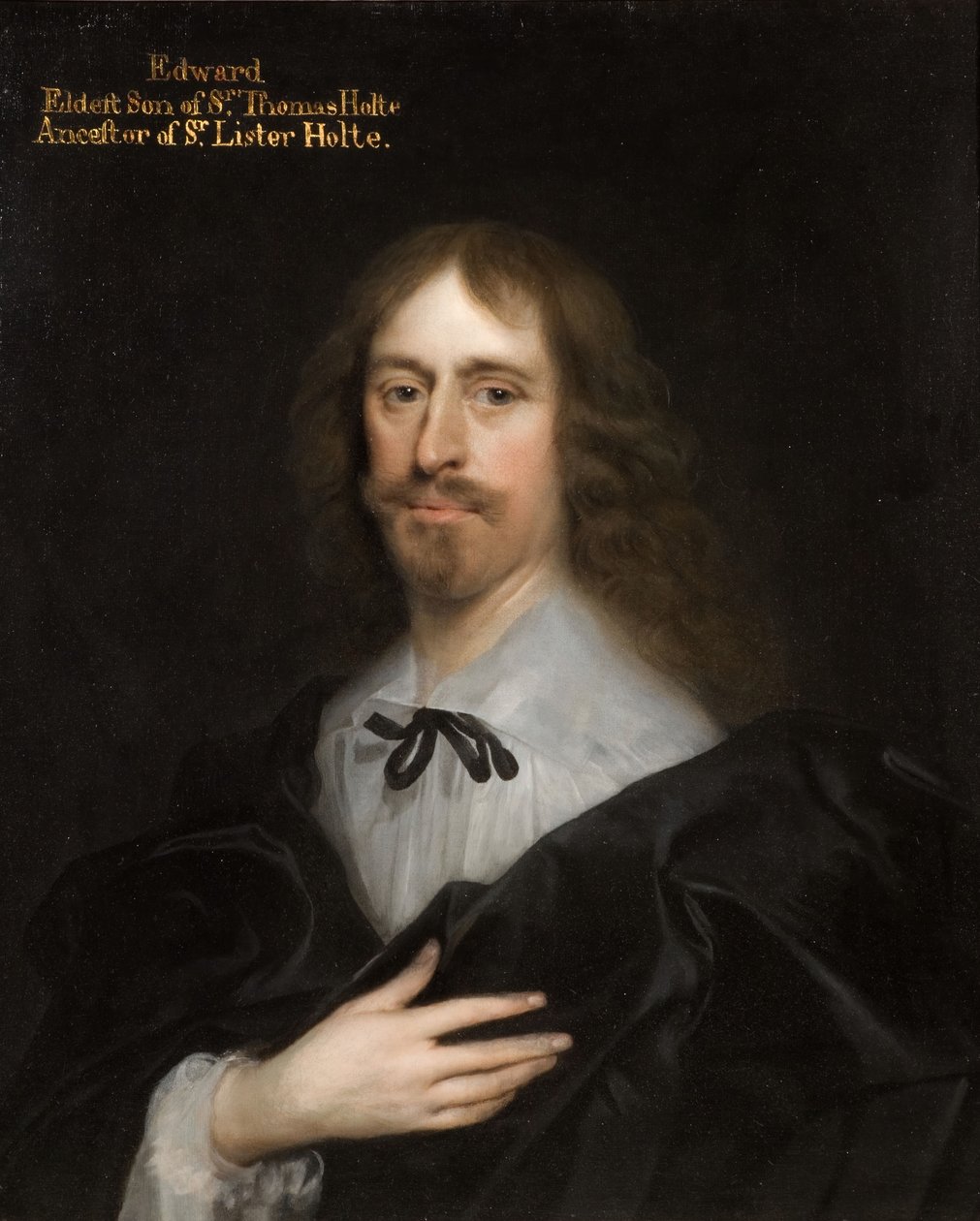 Portrett av Edward Holte, 1636. av Cornelis Janssens van Ceulen