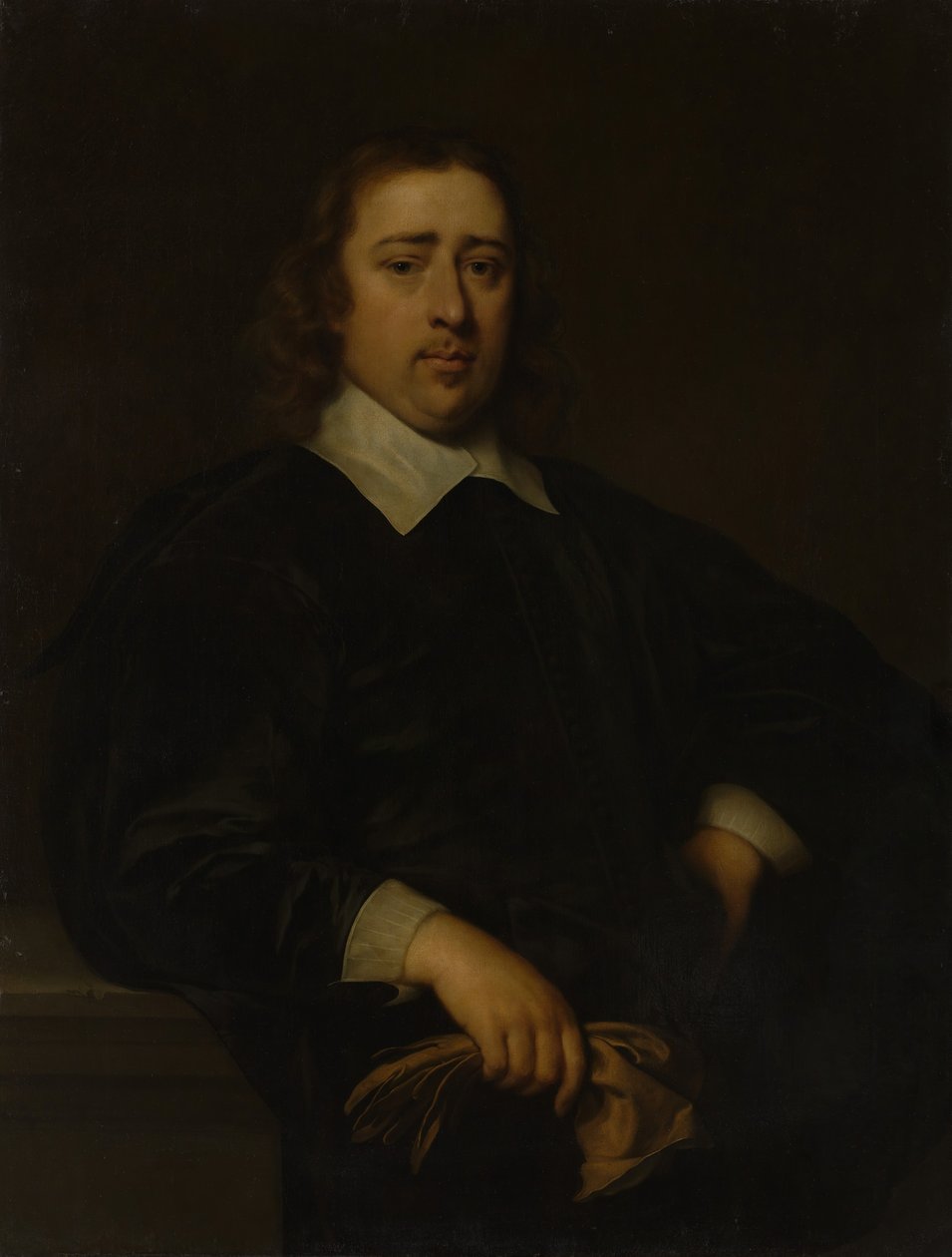 Portrett av en mann, 1648. av Cornelis Janssens van Ceulen