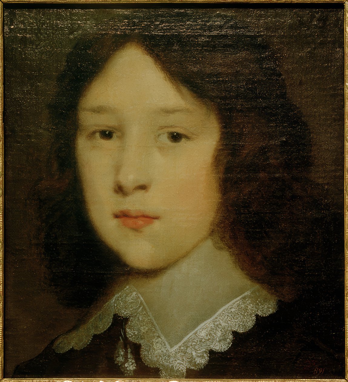 Portrett av en ung mann av Cornelis Johnson van Keulen