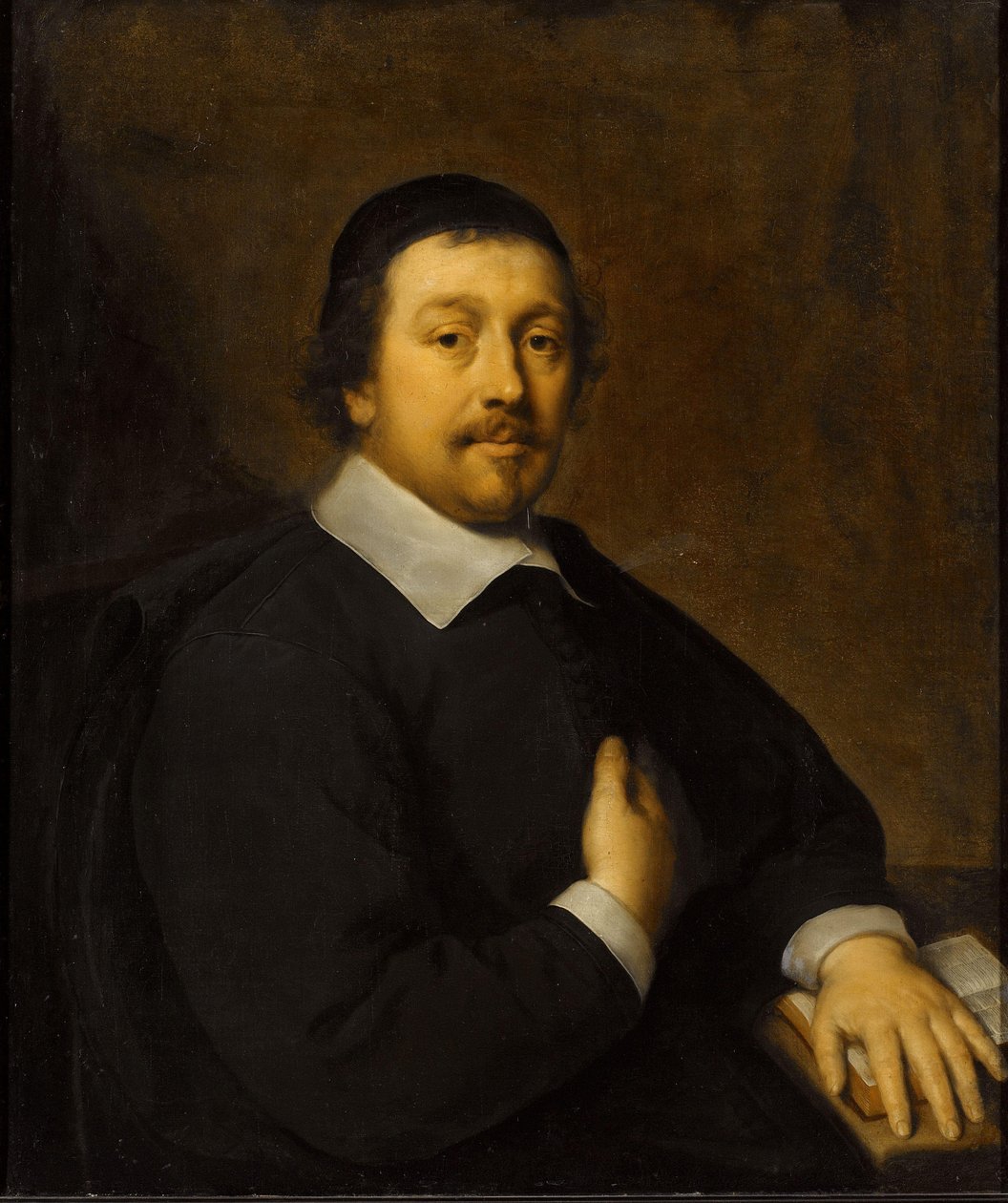 Portrett av Johan van Someren (1622-76) Johan van Someren (1622-76). Storpensjonist i Nijmegen av Cornelis Jonson van Ceulen (I)