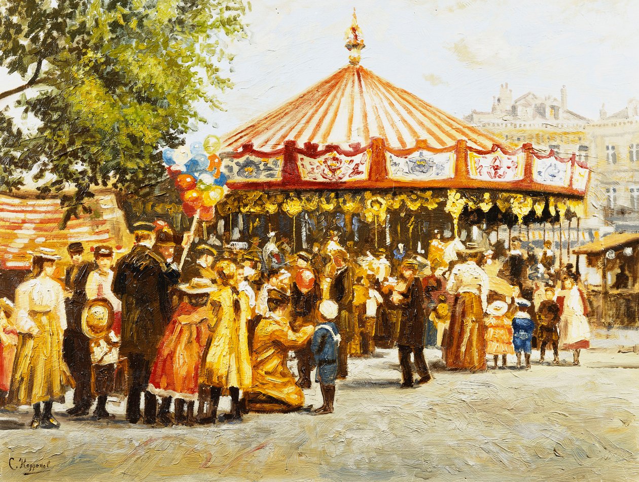 The Fairground av Cornelis Koppenol