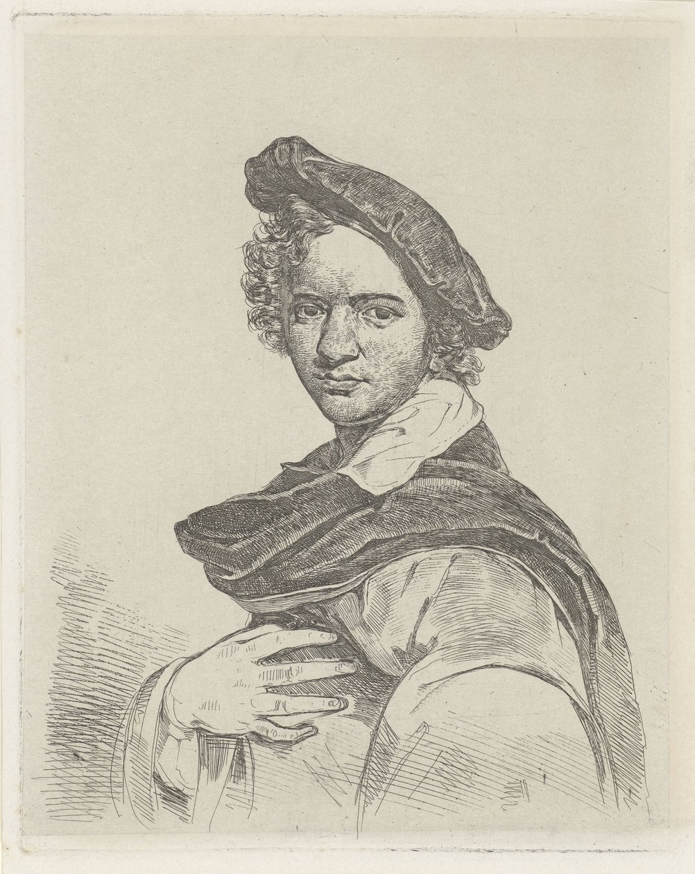 Selvportrett av Cornelis Kruseman