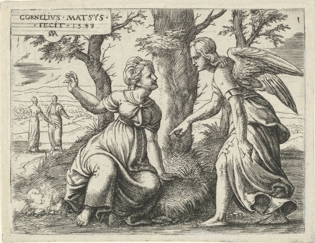 Forutsigelse av Samsons fødsel History of Samson (serietittel) av Cornelis Massijs