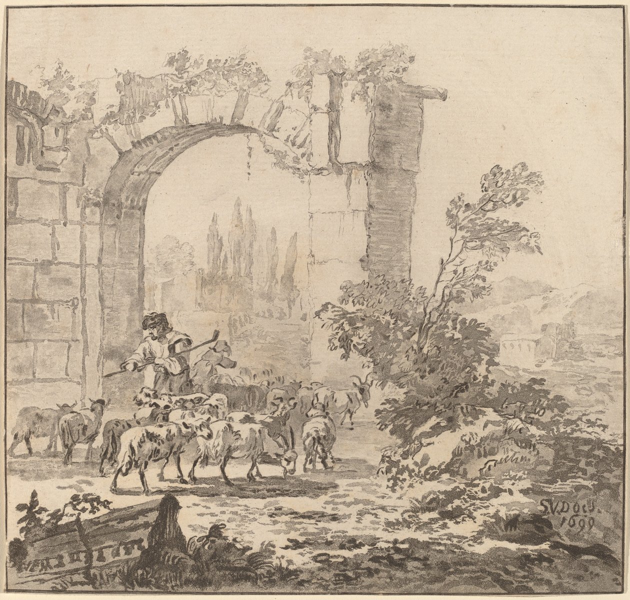 Geiterflokk av Cornelis Ploos van Amstel