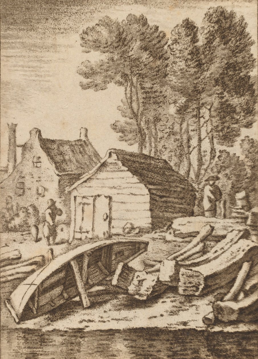Verft, 1761, utgitt 1765. av Cornelis Ploos van Amstel