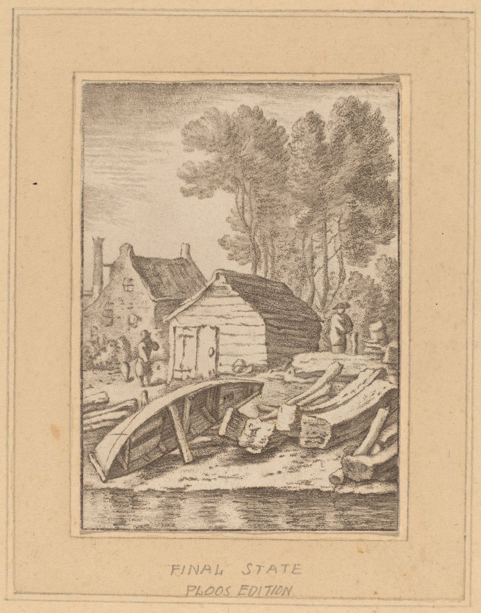Verft, 1761, utgitt 1765. av Cornelis Ploos van Amstel