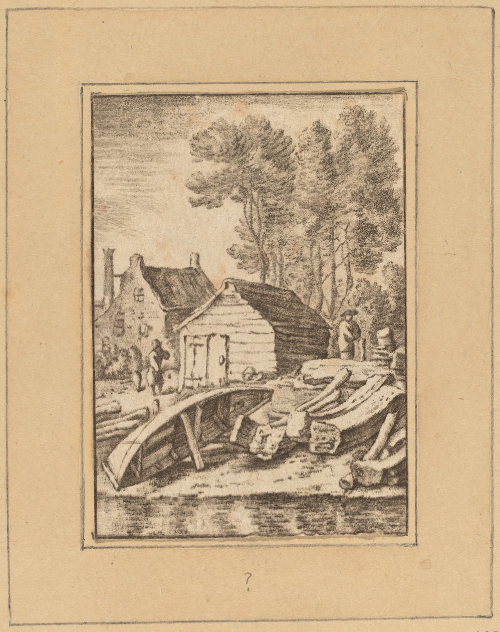 Verft, 1761, utgitt 1765. av Cornelis Ploos van Amstel