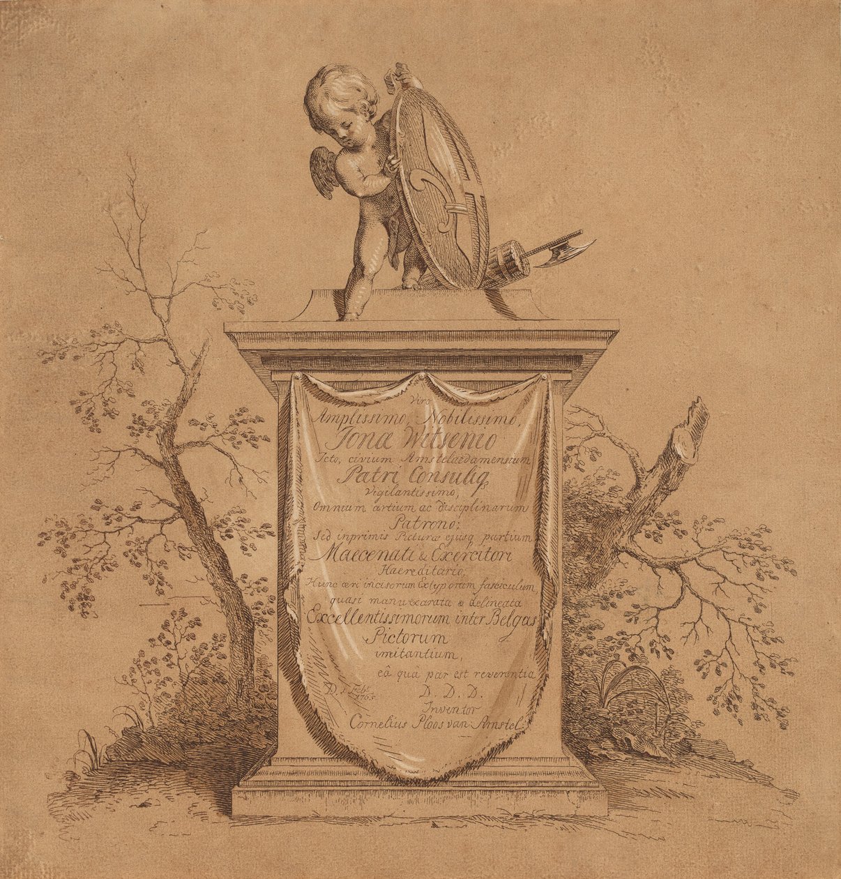 Tittelside, 1765. av Cornelis Ploos van Amstel