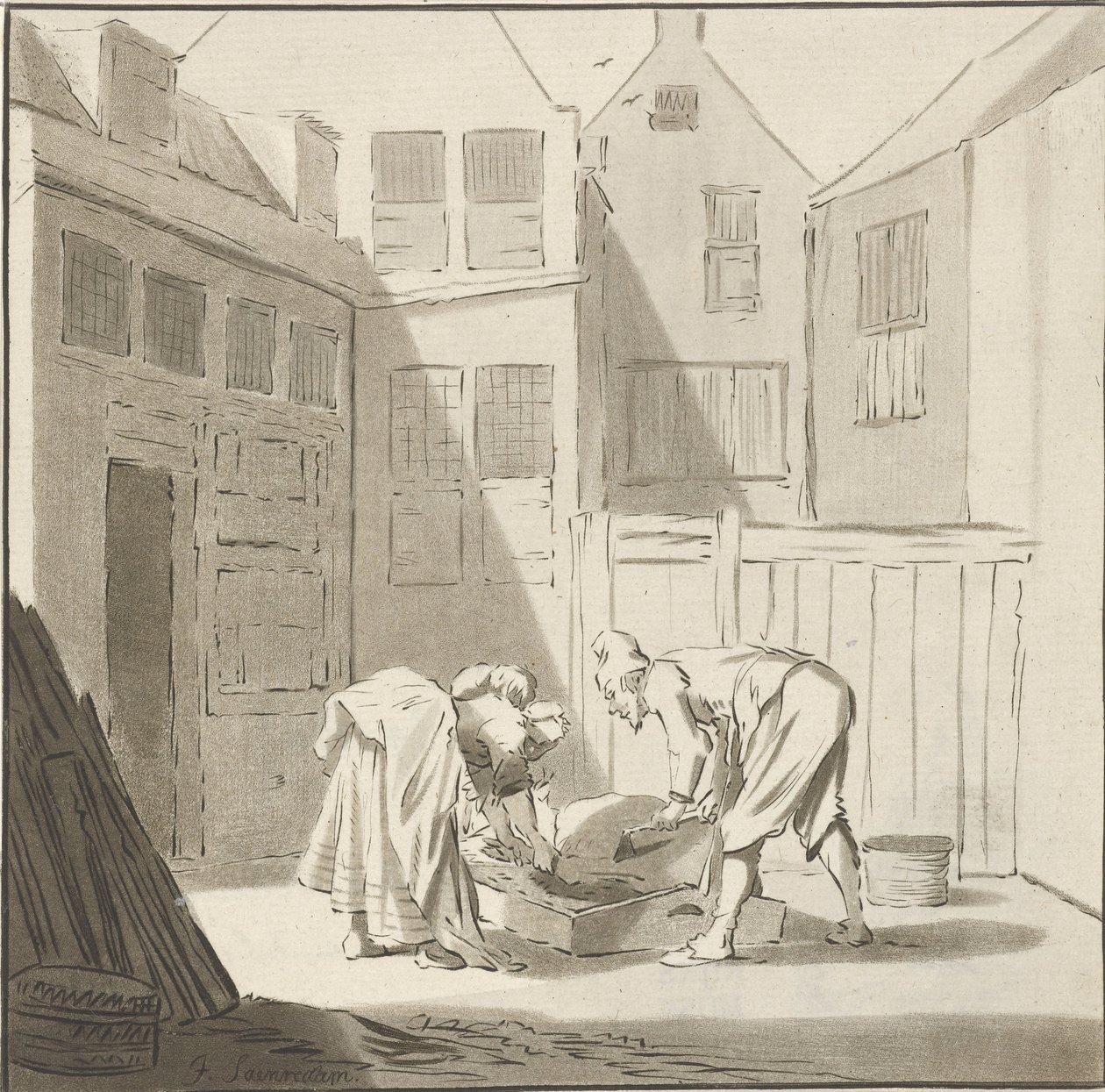 griseslakt av Cornelis Ploos van Amstel