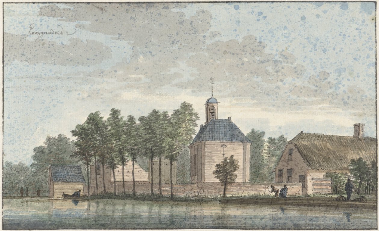 Landsbyen Hoogmade av Cornelis Pronk (possibly)