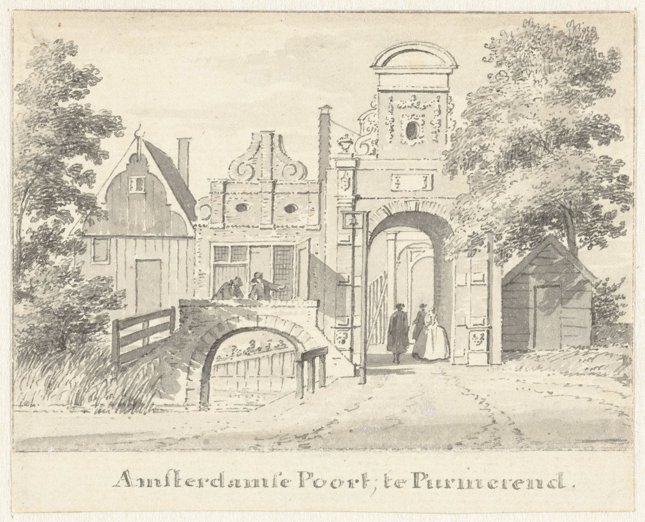 Amsterdam-porten i Purmerend av Cornelis Pronk
