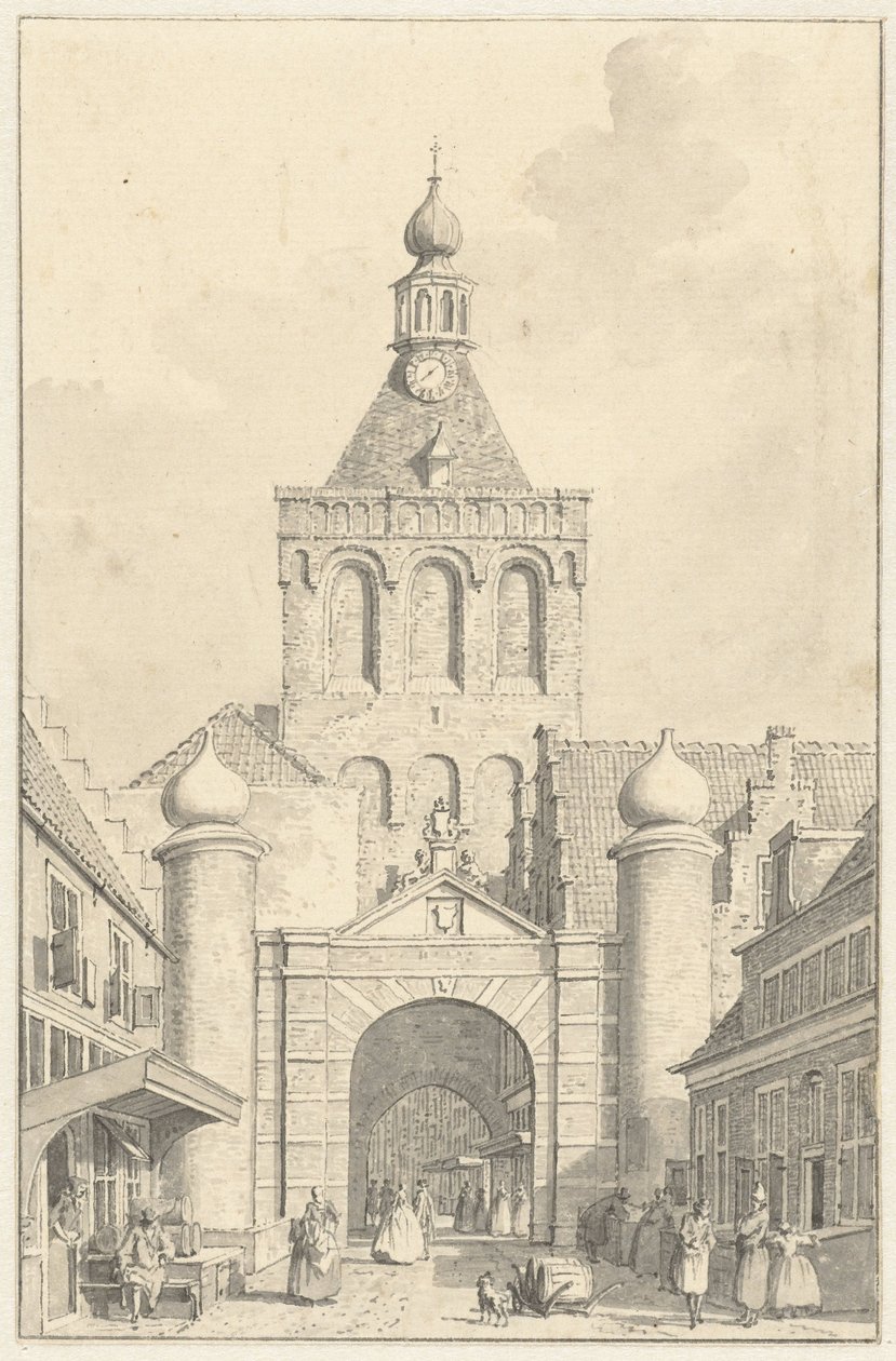 Binnenpoort i Culemborg av Cornelis Pronk