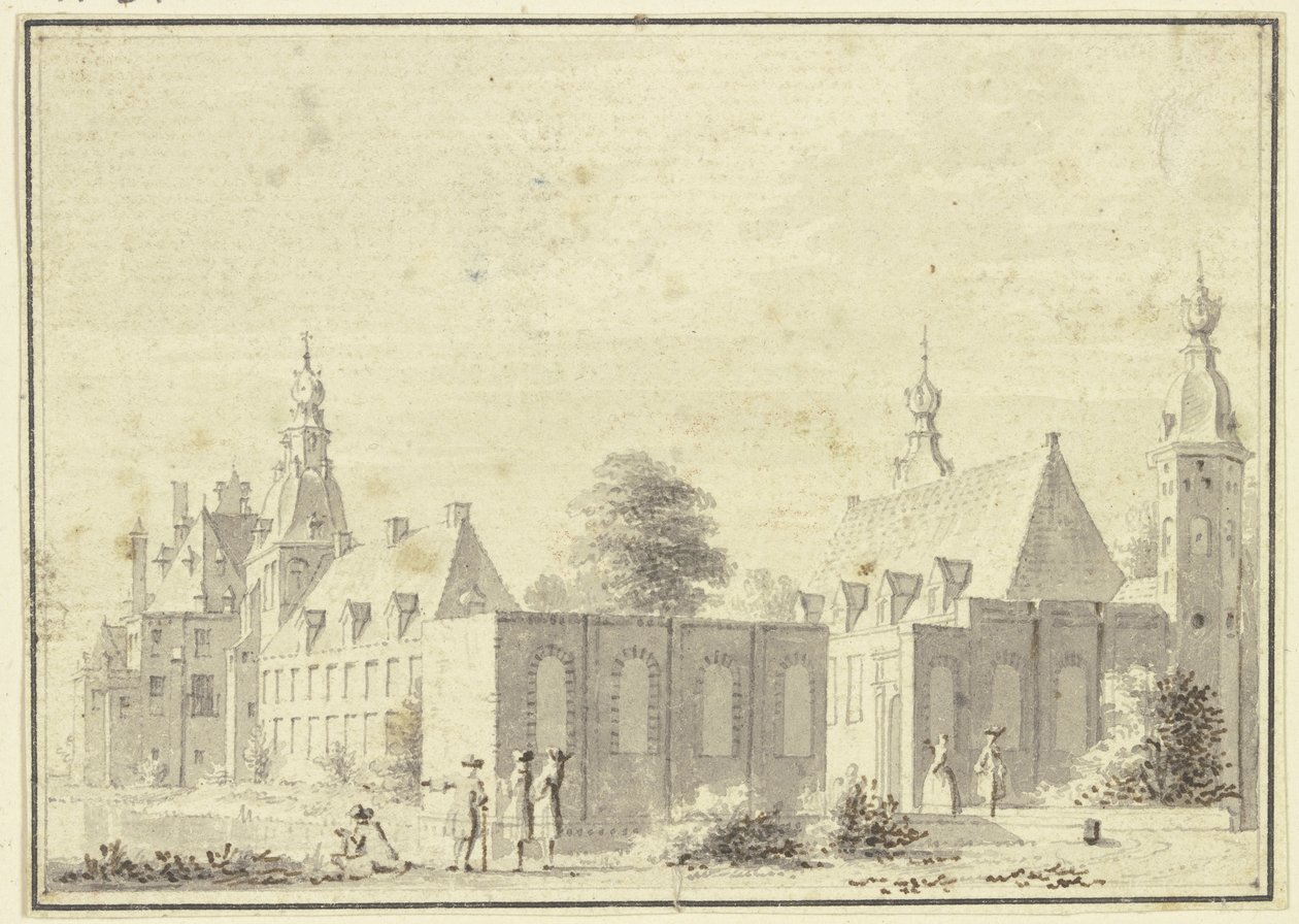 Huset Den Ooy van Achteren av Cornelis Pronk