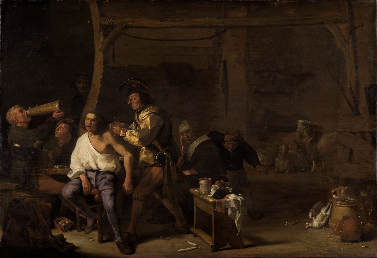 Skulderoperasjonen av Cornelis Saftleven