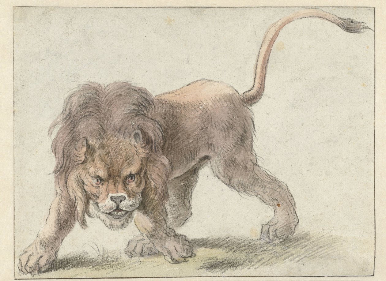 Løve av Cornelis Saftleven