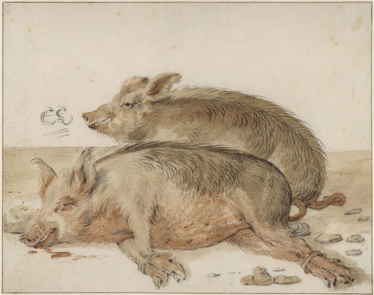 To griser av Cornelis Saftleven