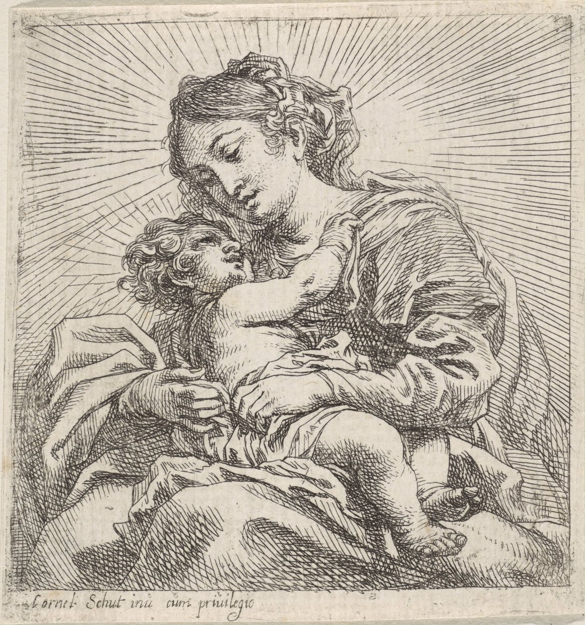 Madonna møtte snill av Cornelis Schut (I)