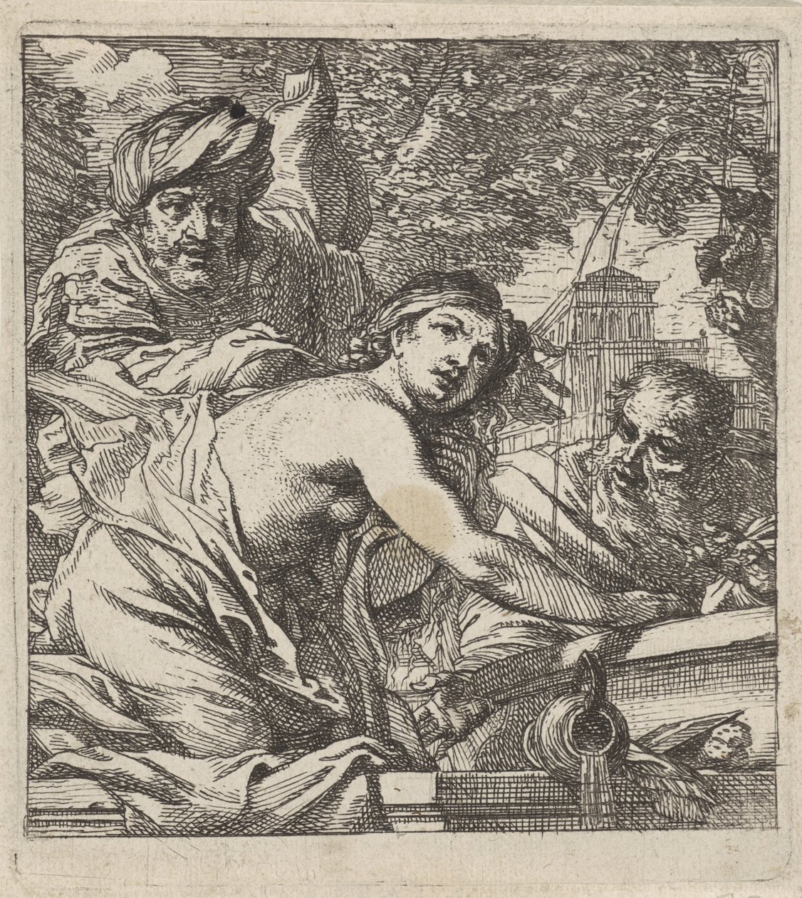 Susanna og de eldste av Cornelis Schut (I)