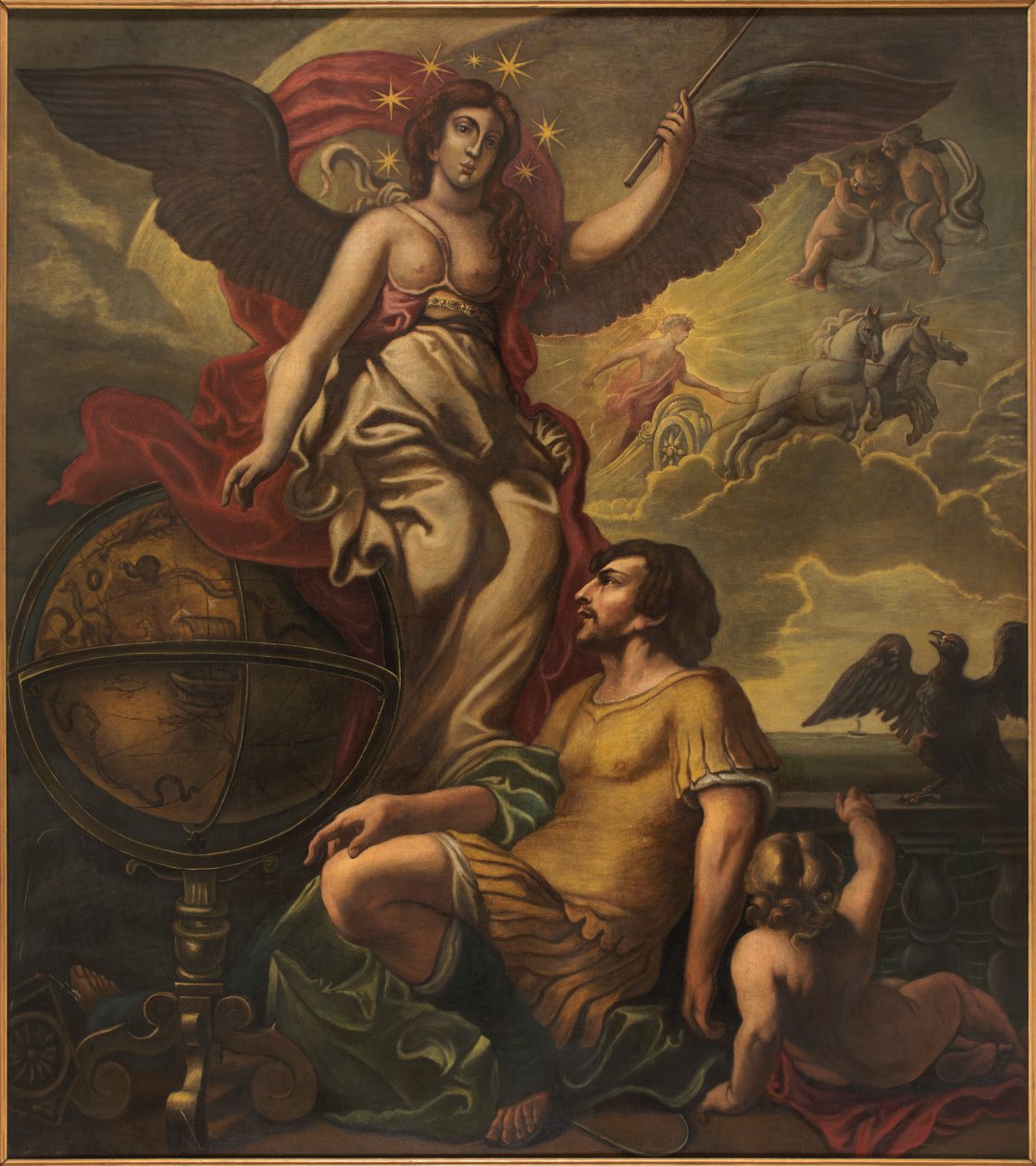 Allegory of Astrology, første halvdel av 1600-tallet. av Cornelis Schut