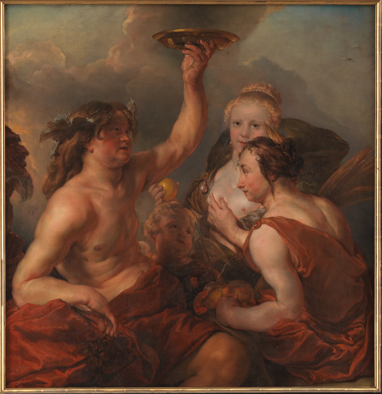 Bacchus, Ceres og Venus av Cornelis Schut