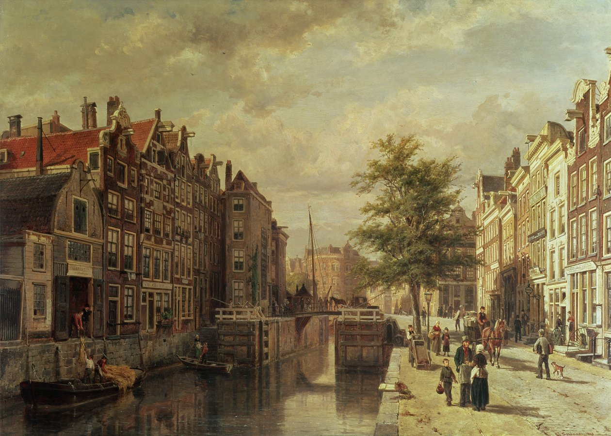 Martyrkanalen av Cornelis Springer