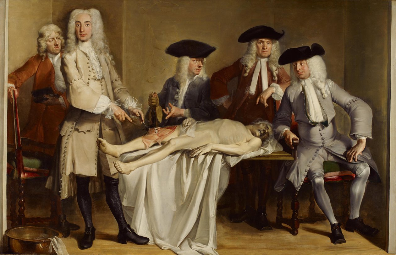 Dr. Willem Röells anatomiforelesning av Cornelis Troost