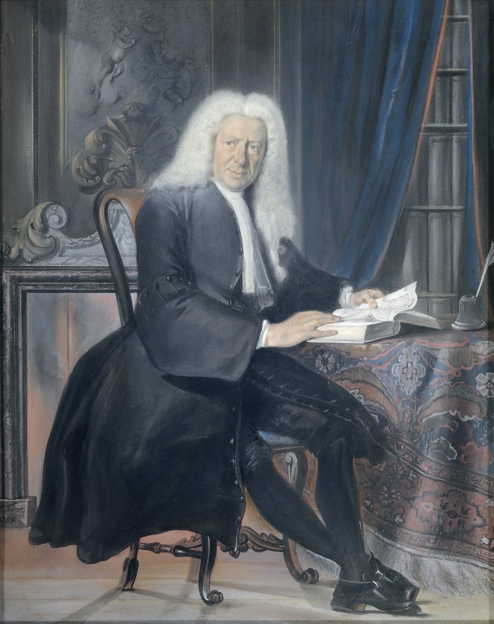 Carel Bouman (1673-1747). Tobakksfaktor i Amsterdam og nærmere av Cornelis Troost