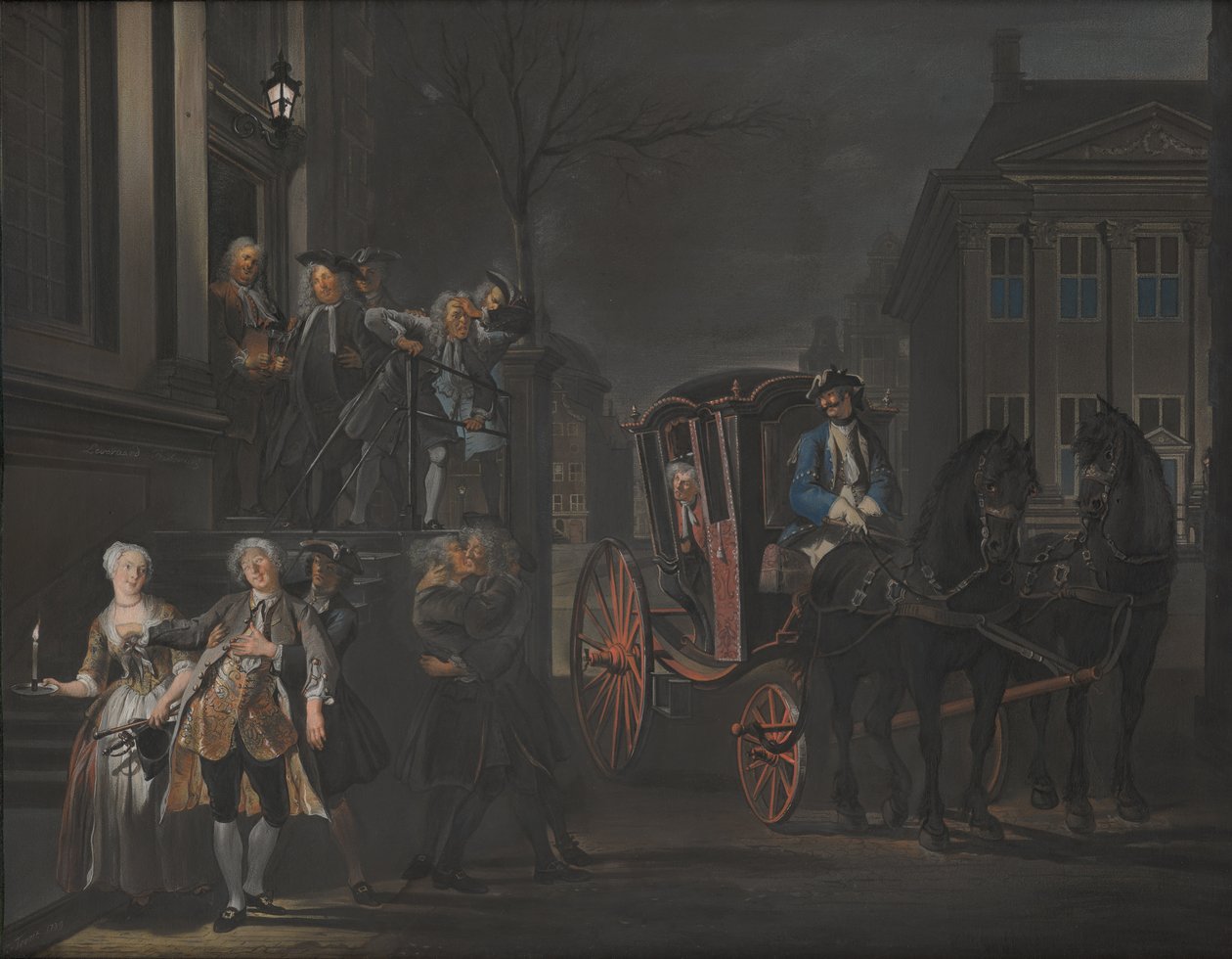 "Det gikk som kunne, hvem som ikke kunne, falt" av Cornelis Troost