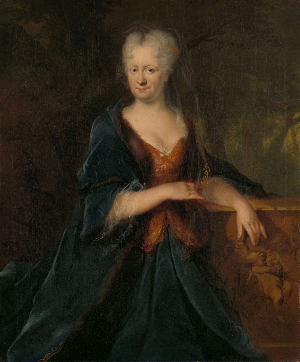 Portrett av Louise Christina Trip av Cornelis Troost