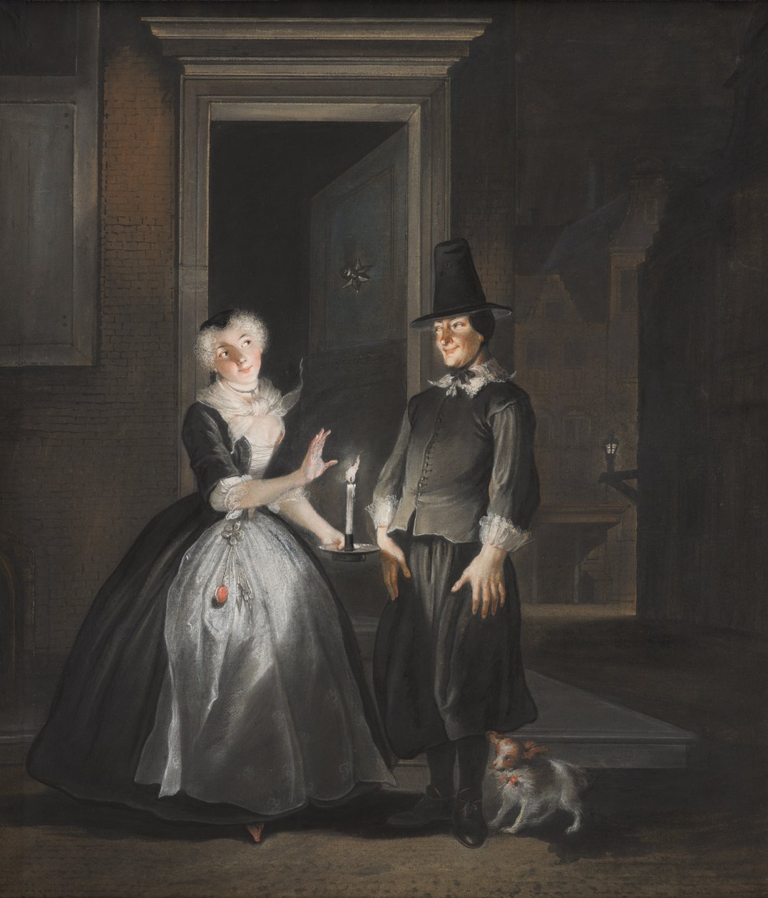 Reinier Adriaansz sin kjærlighetserklæring, 1737 av Cornelis Troost